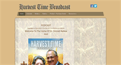 Desktop Screenshot of harvesttimebroadcast.com