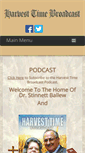 Mobile Screenshot of harvesttimebroadcast.com